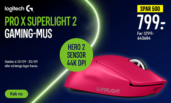 Logitech Pro X Superlight 2 Gaming Mouse