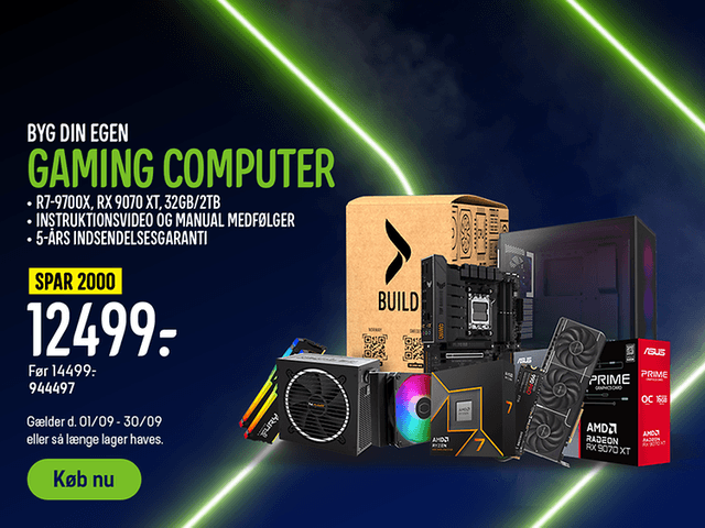 Gaming Computer RX 9700 XT, 32GB/2TB