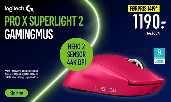Logitech Pro X Superlight 2 Gaming Mouse