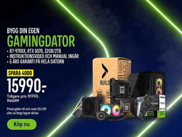 Gaming Computer RTX 5070, 32GB/2TB