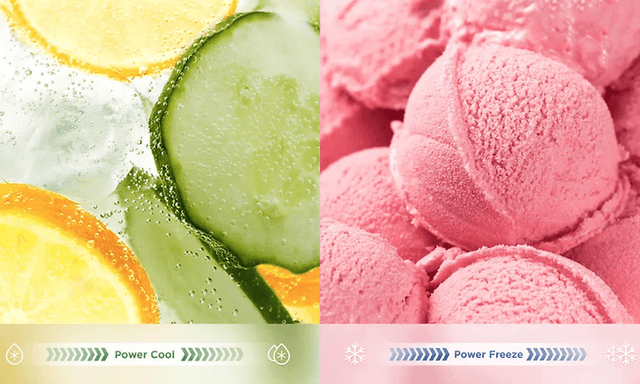 Power Cool Freeze - Pikajäähdytys ja -pakastus – nopea lämpötilan palautus