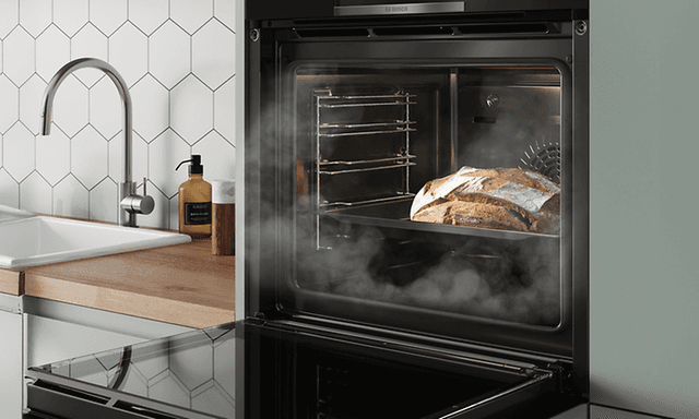 Bosch-ovne med damp