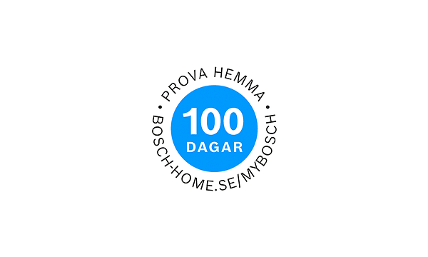 Bosch – Test at home for 100 days