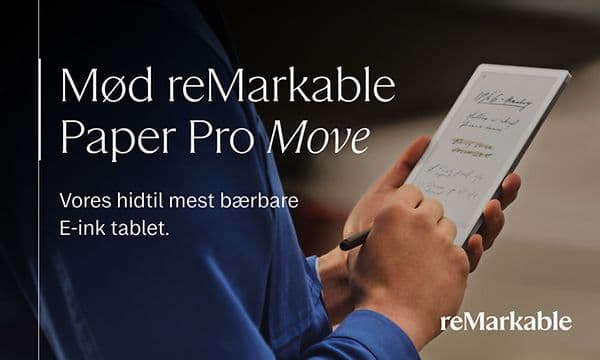reMarkable Paper Pro Move – Den mest bærbare reMarkable E-ink tablet til dato