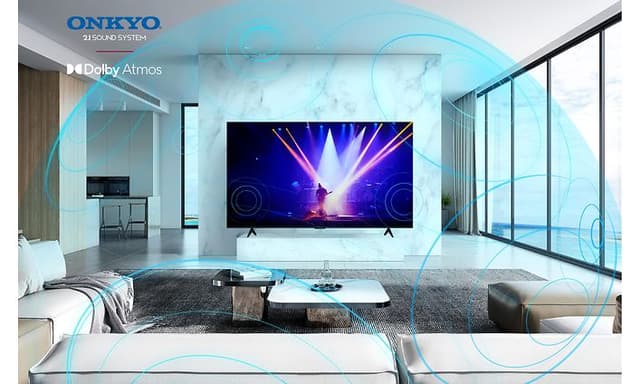 QLED800K_Onkyo 2.1 sound system with Dolby Atmos