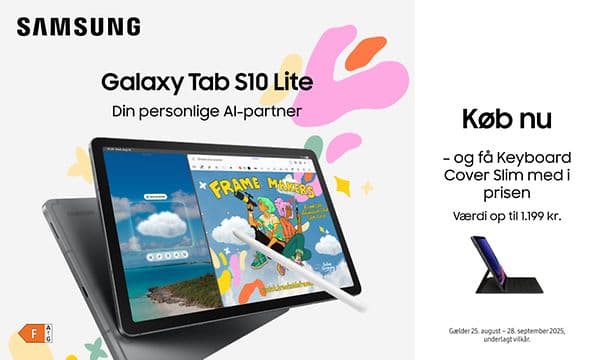 Samsung Galaxy Tab S10 Lite lanceringstilbud