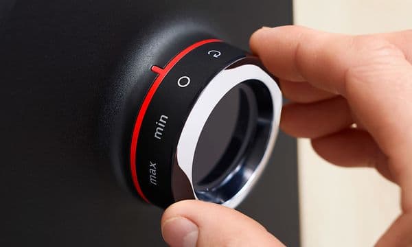 Multipower Series 6 with easily adjustable operating knob