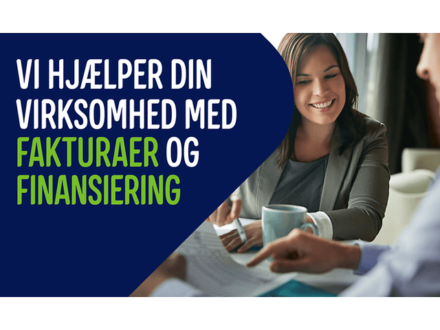 Vi hjælper din virksomhed med fakturaer og finansiering