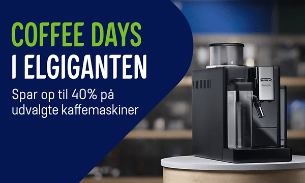 Coffee Days i Elgiganten banner
