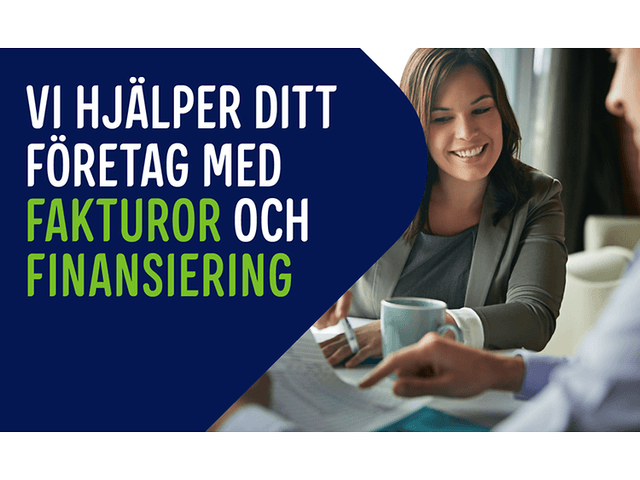 Vi hjälper ditt företag med fakturor och finansiering