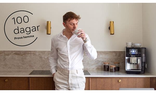 Siemens coffe machines - 100 dagars nöjdhetsgaranti