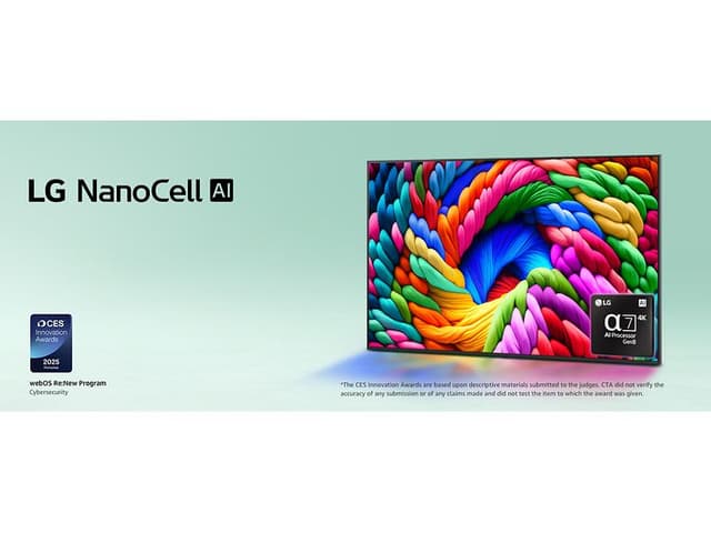 LG NanoCell -televisio yhdistää puhtaat värit 4K‑terävyyteen