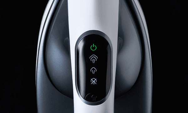 Close-up of different programmes on Apt 2-in-1 Steamer and Iron