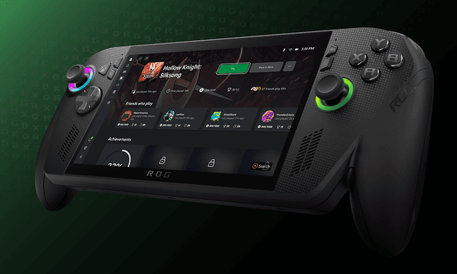 Asus ROG Xbox ALLY -kannettava pelilaite – Sujuvaa liikettä ilman repeilyä