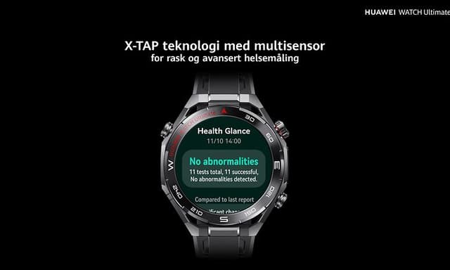 Huawei Watch Ultimate 2 – Health check in one tap