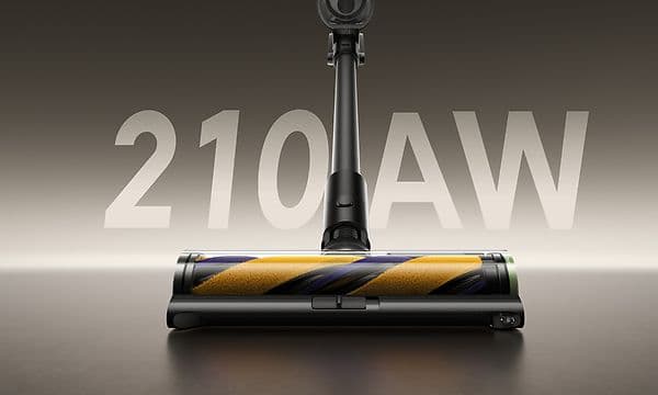 Dreame R20 Ultra - Illustration of 210 AW suction power