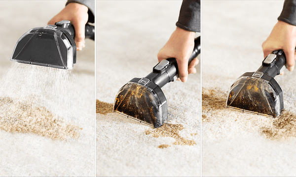 Bissell SpotClean HydroSteam Select – Kolmivaiheinen Triple Action™-puhdistus