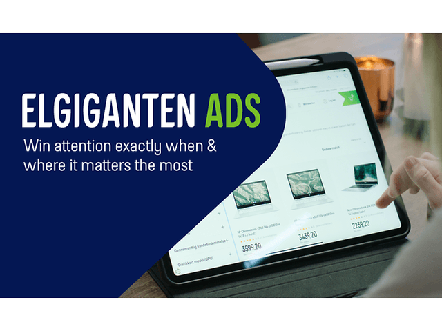 Elgiganten ads - Win attention exactly when and where it matters the most