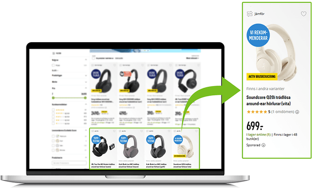 Elgiganten Ads - Sponsored Products