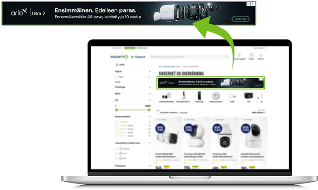 Gigantti Ads - Display Banner