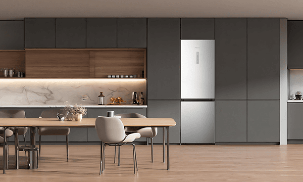 Hisense PureFit - Fridge-freezer Grey