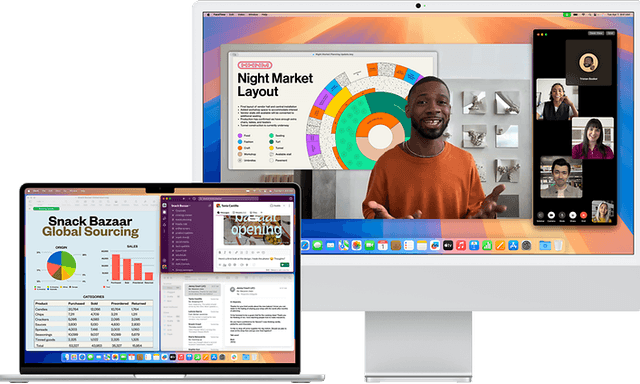 Mac produkter MacBook och iMac