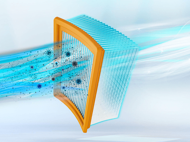 Bosch dammsugare med behållare – tvättbart HEPA-filter