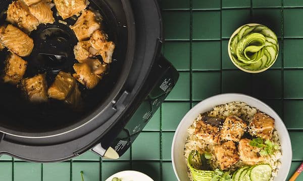 Multicook Actifry -laitteessa valmistettu herkullinen ruokalaji