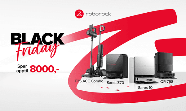 Roborock – Black Week hos Elkjøp