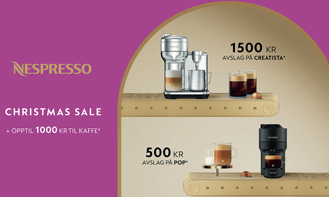 Nespresso Campaigns - Christmas sale