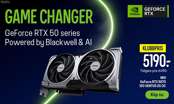 MSI GeForce RTX 5070 12G Ventus 2X OC