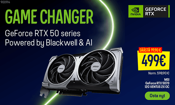 MSI GeForce RTX 5070 12G Ventus 2X OC