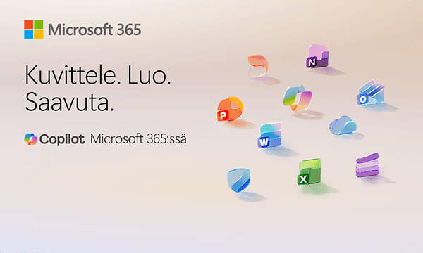 Microsoft 365 luovaan ja tehokkaaseen työskentelyyn