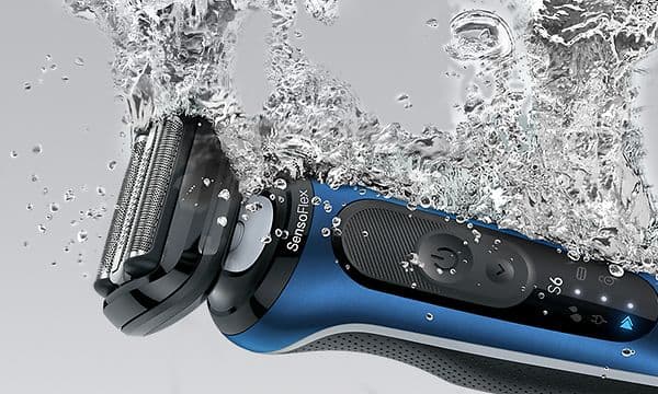 Braun Shaver Series 6 for both wet and dry use