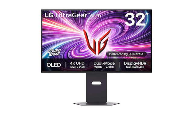 LG UltraGear 32GS95UV 32" gamingskjerm