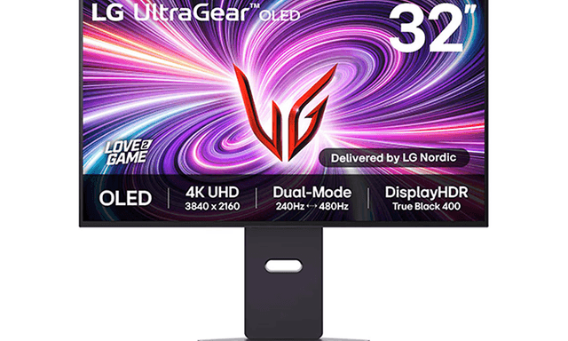 LG UltraGear 32GS95UV 32" -pelinäyttö