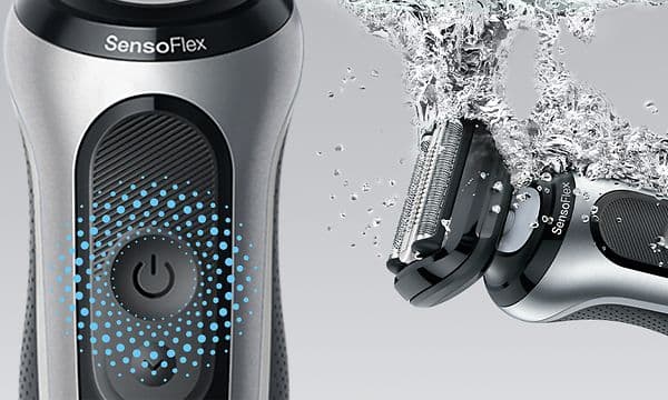 Braun rakapparat serie 6 - SensoAdapt & vattentät