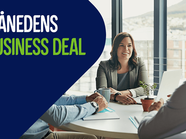 Månedens business deal banner