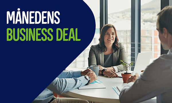 Månedens business deal banner