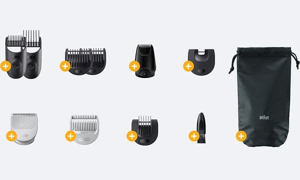 Braun All-in-One Series 5 with 11 attachments and accessories
