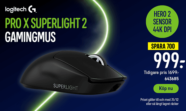 Logitech G Pro X Superlight 2 Gaming Mouse