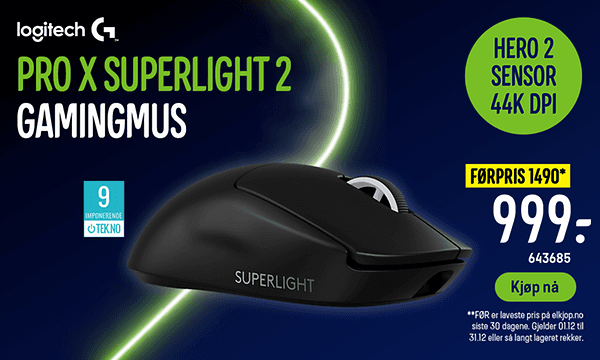 Logitech G Pro X Superlight 2 Gaming Mouse