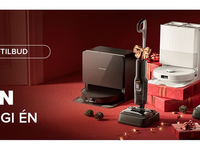 Roborock Christmas campaign top banner