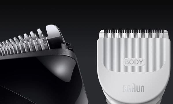 Braun All-in-One Series 5 -trimmeri & Ultra Sharp Blade ja SkinGuard