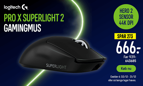 Logitech G Pro X Superlight 2 Gaming Mouse