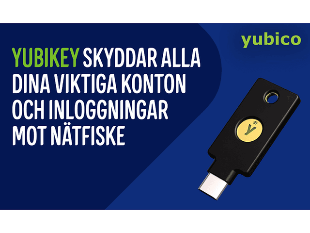 Yubico YubiKey skyddar din dator från obehöriga
