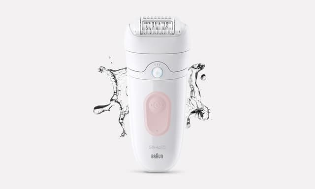 Braun Silk-épil 5 epilator kan brukes både våt og tørr