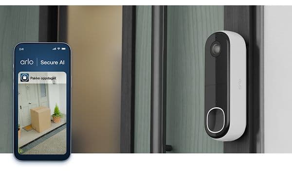 Arlo ringeklokke med kamera