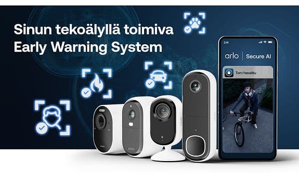 Arlo Early Warning System -järjestelmä