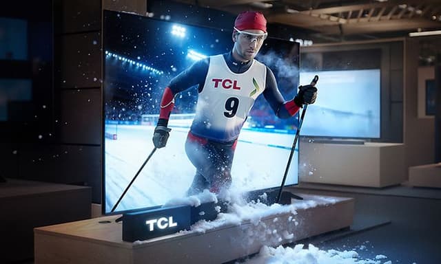 TCL - Langrennsløper kommer ut av skjermen